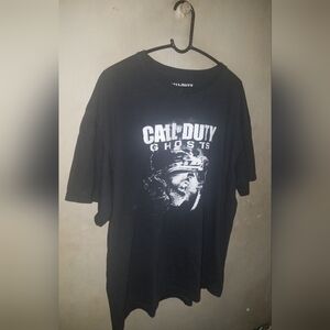 Call Of Duty Ghosts Black 2XL T-Shirt